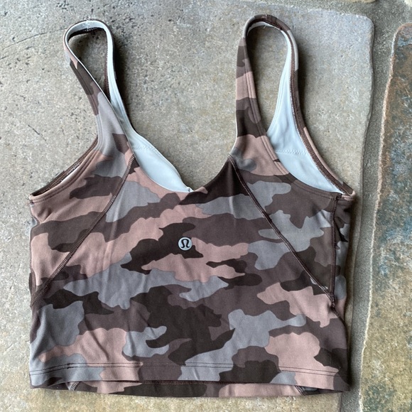 lululemon align tank (brown camo) - Picture 2 of 2